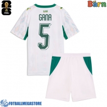 Fotballdrakt Barn Senegal Idrissa Gueye #5 Hjemmedraktsett VM 2026 Kortermet (+ Korte bukser)